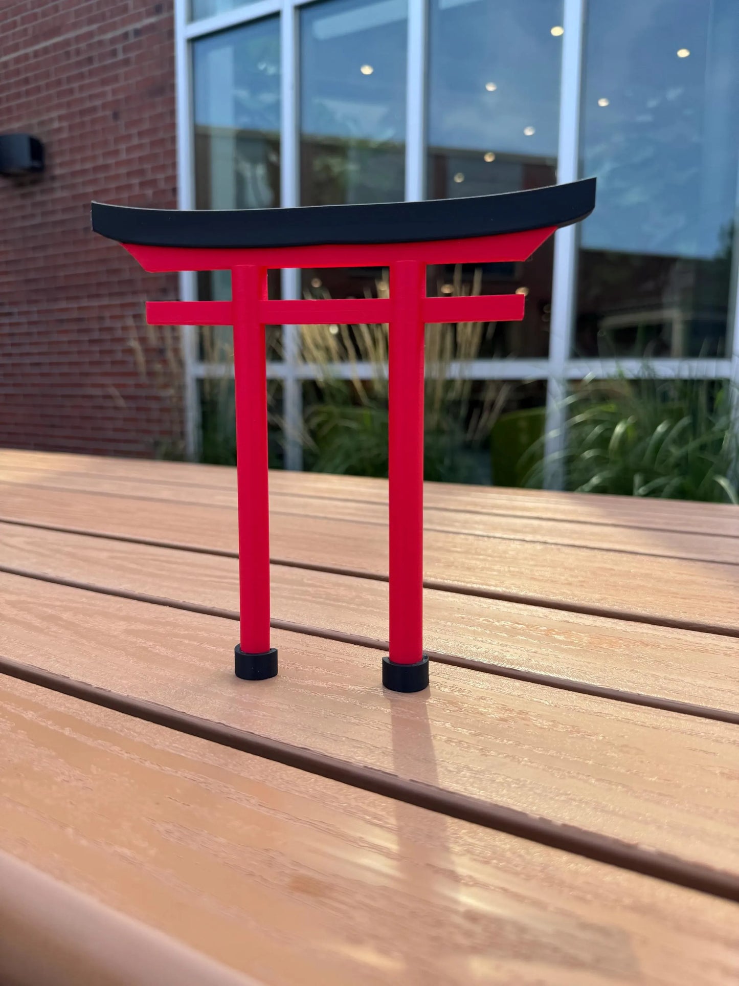 Torii Gate Ring Camera Accessory | Japanese Inspired Clip-On Decoration | Unique Ring Doorbell Add-On