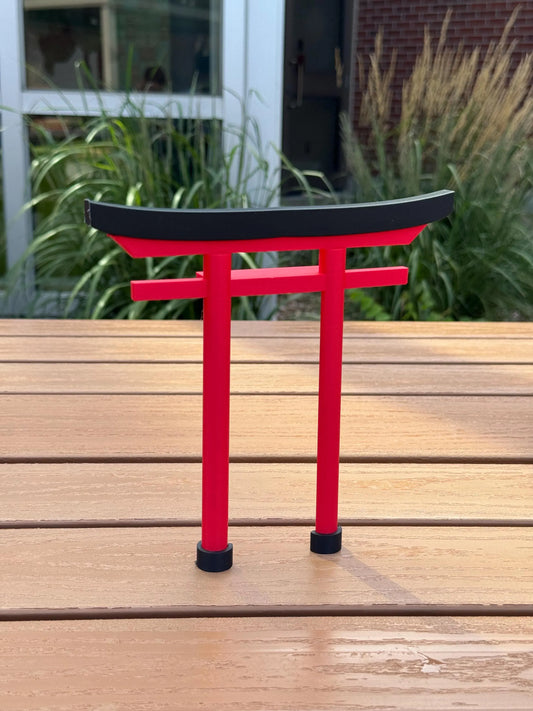 Torii Gate Ring Camera Accessory | Japanese Inspired Clip-On Decoration | Unique Ring Doorbell Add-On