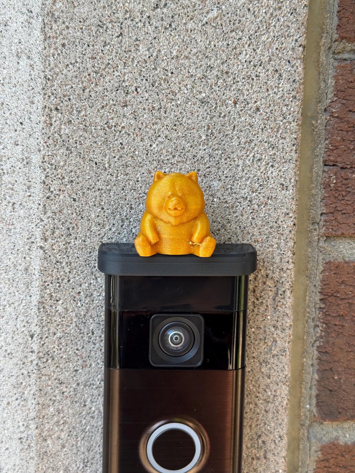 Custom Dog Clip-On for Ring Doorbell | Personalized Magnetic Top Cover Accessory