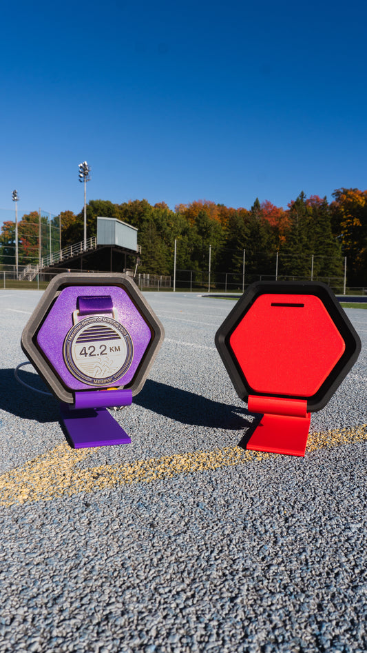 LED Medal Display Stand | 5K, 10K, Marathon & Race Medals