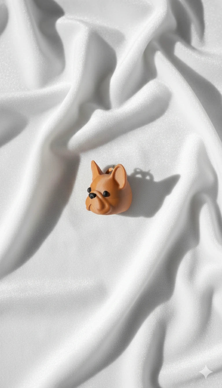 NFC Dog Keychains – French Bulldog Edition