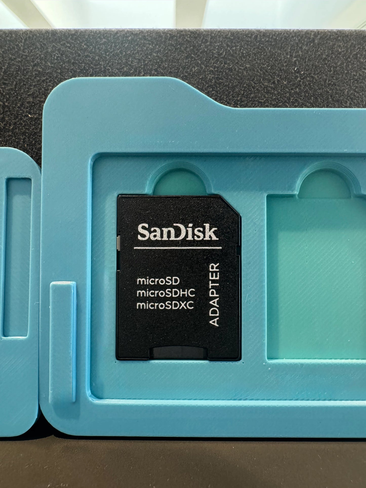 Mac-Inspired SD & Micro SD Card Organizer, Magnetic Travel Case