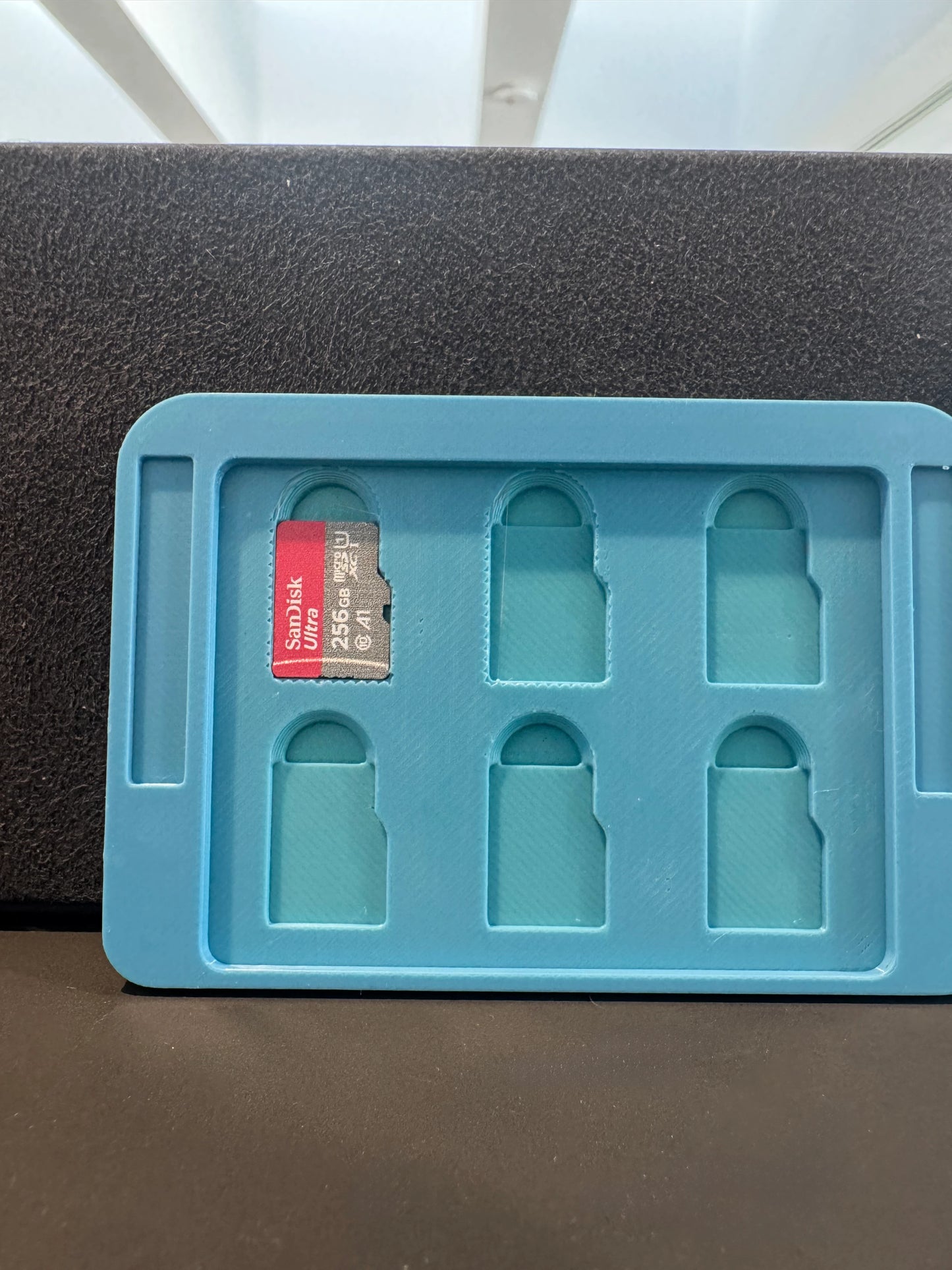 Mac-Inspired SD & Micro SD Card Organizer, Magnetic Travel Case