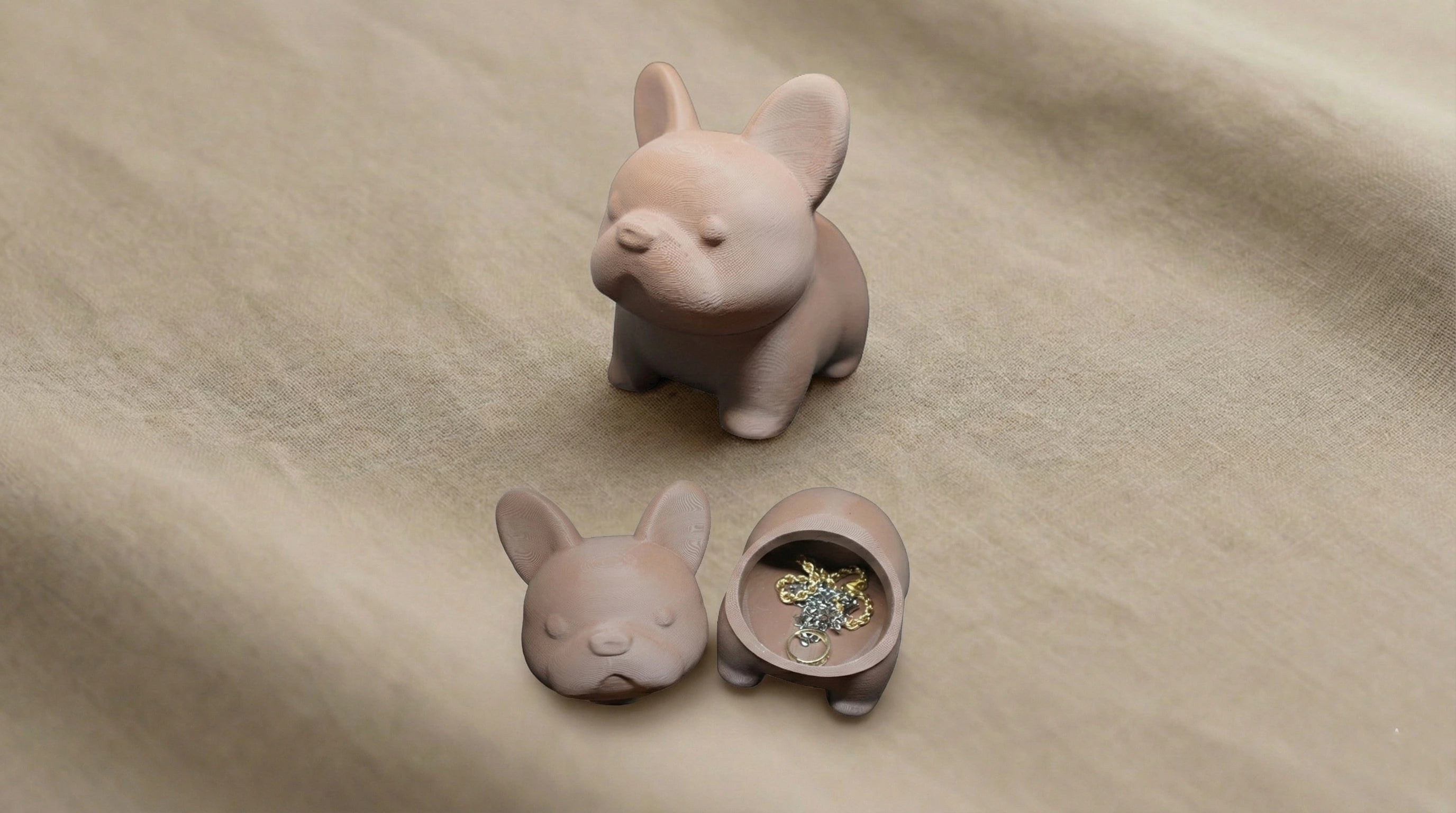 French Bulldog Jar