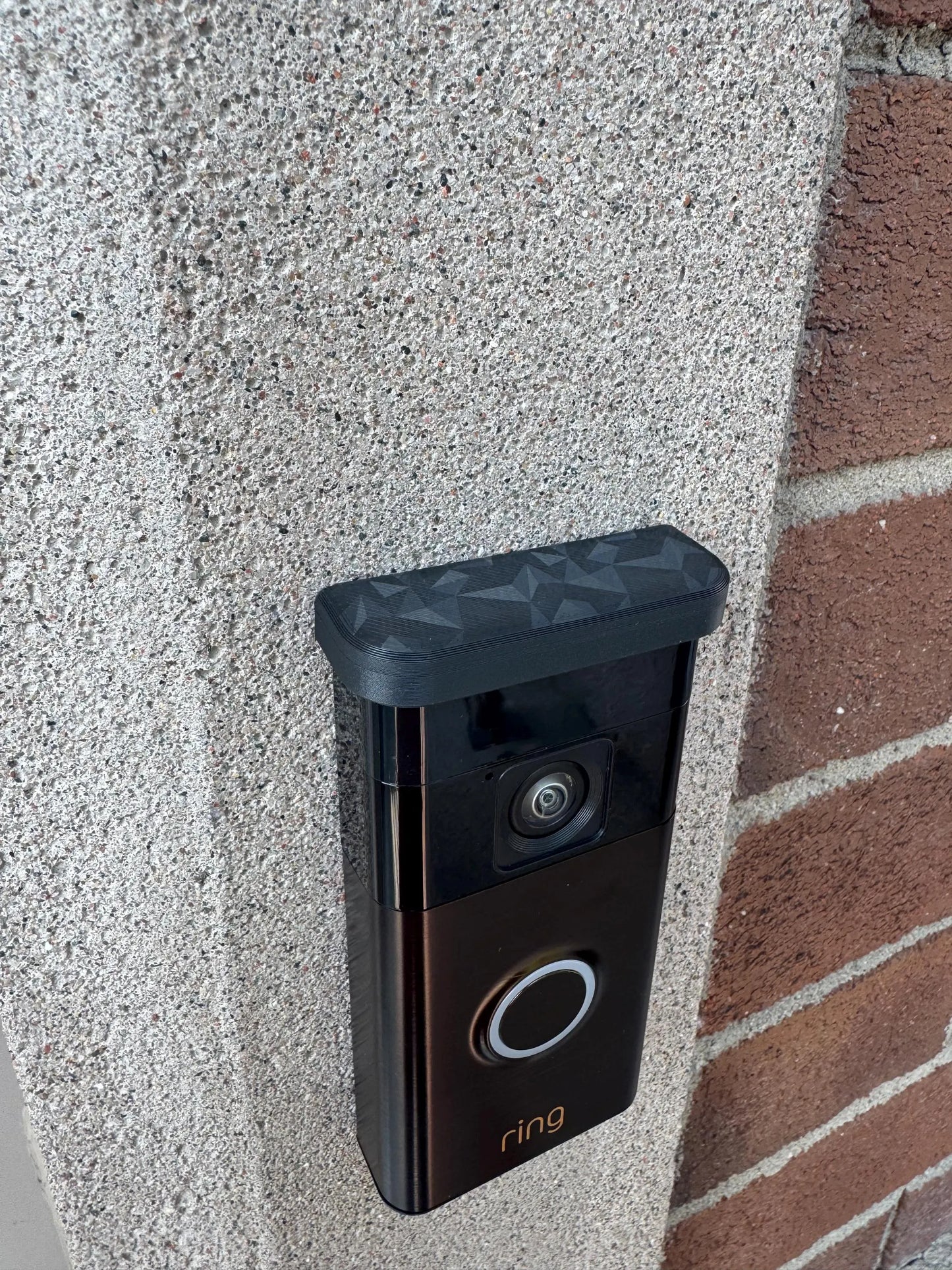 Clip-On Magnetic Top Cover for Ring Doorbell – Easy Install