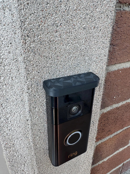 Clip-On Magnetic Top Cover for Ring Doorbell – Easy Install