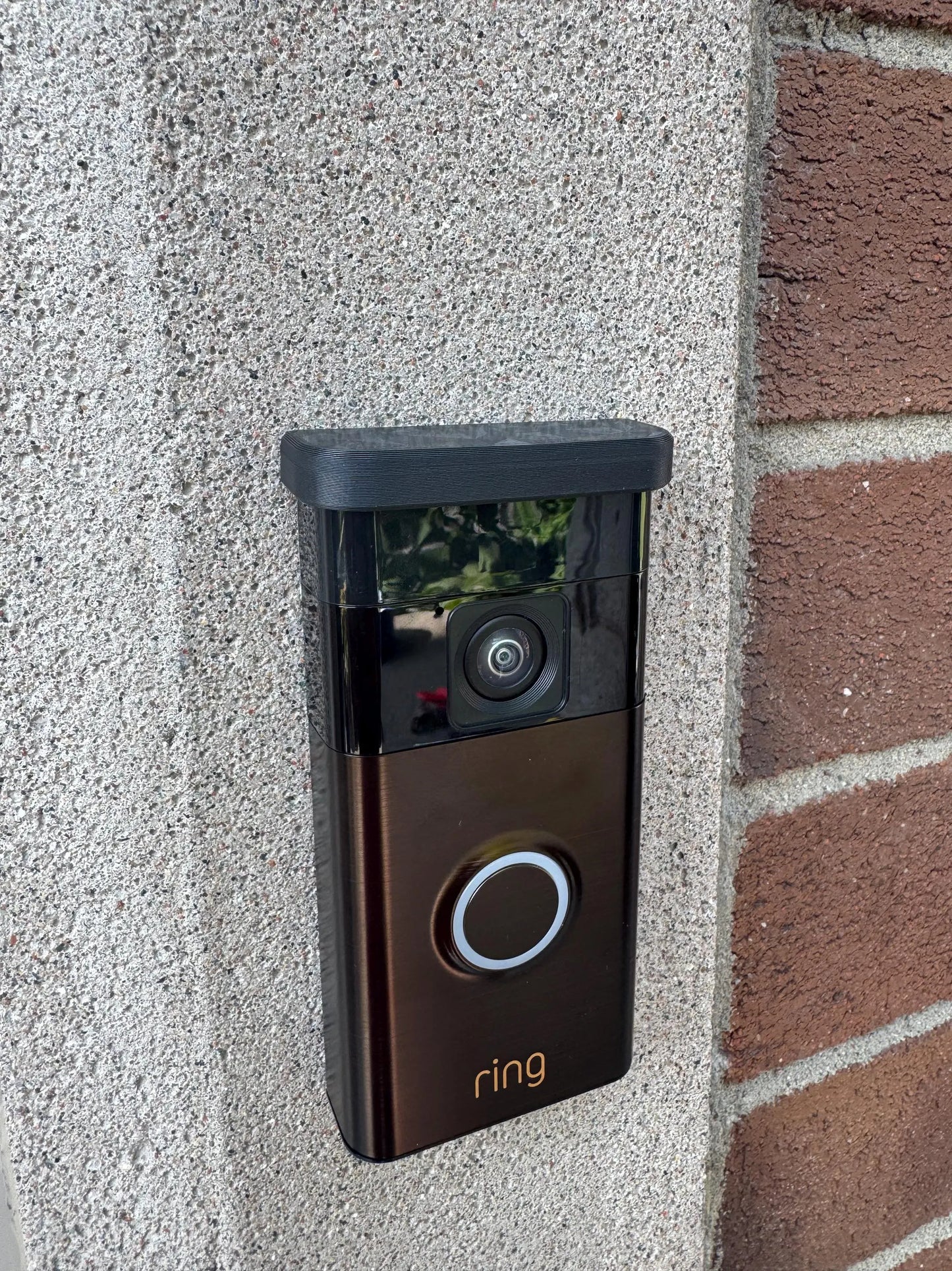 Clip-On Magnetic Top Cover for Ring Doorbell – Easy Install